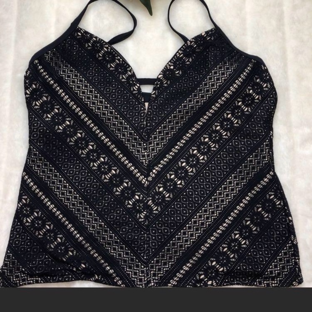 NWT BLEU DOT TANKINI TOP